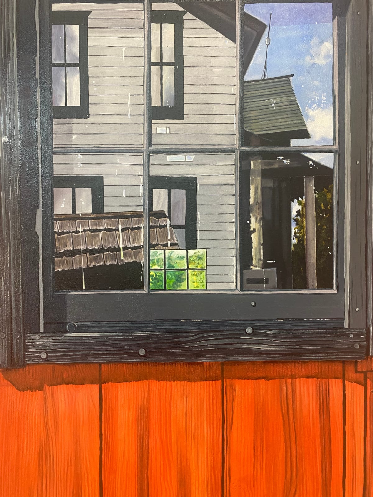 Amanda Acker, Barn Window, 2023