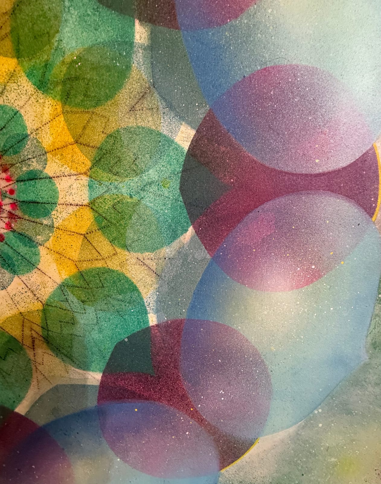 Mary Judge, Kaleidoscope Pop Green Blend, 2025