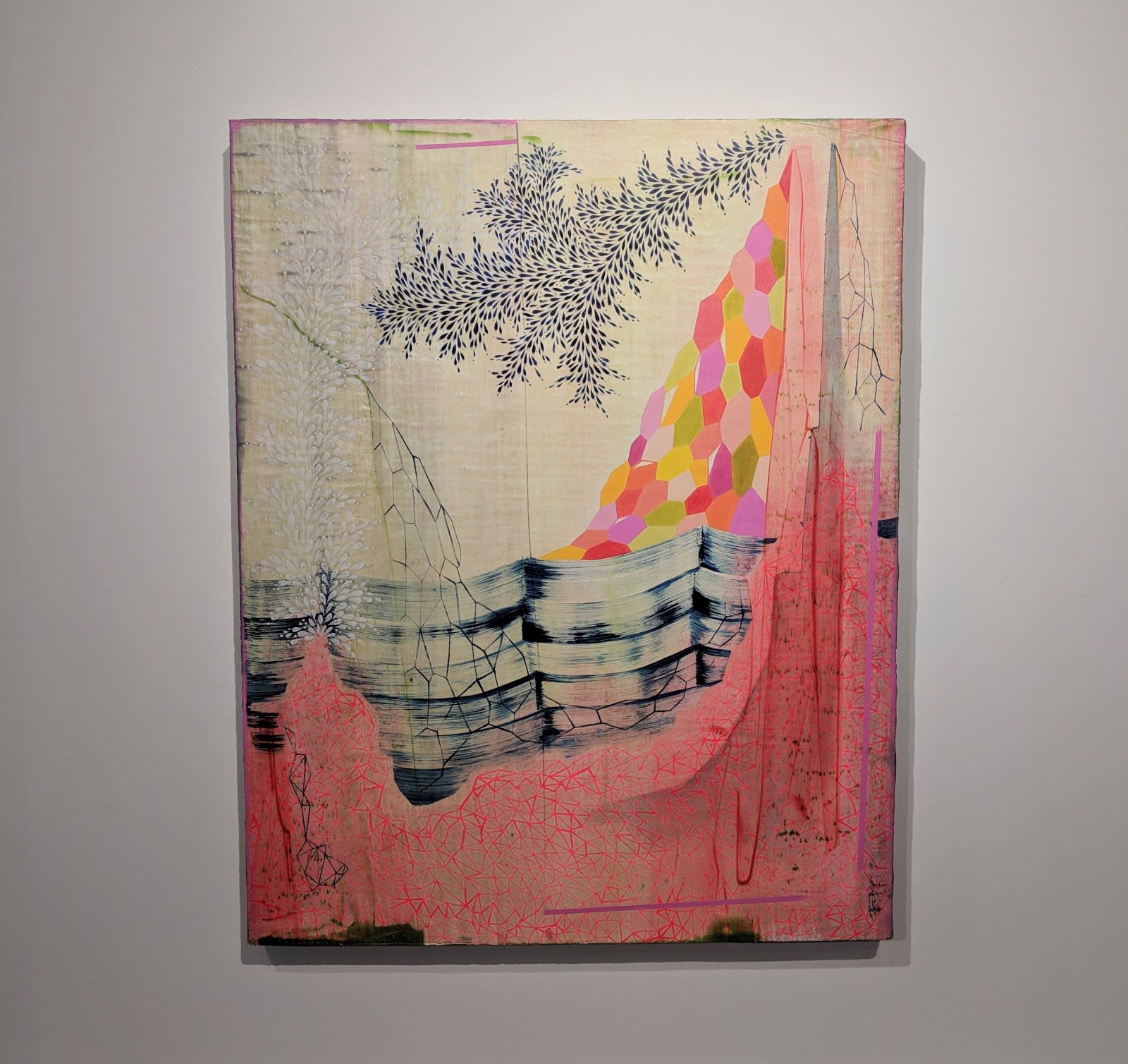 Gabe Brown, Neon Mountain, 2018