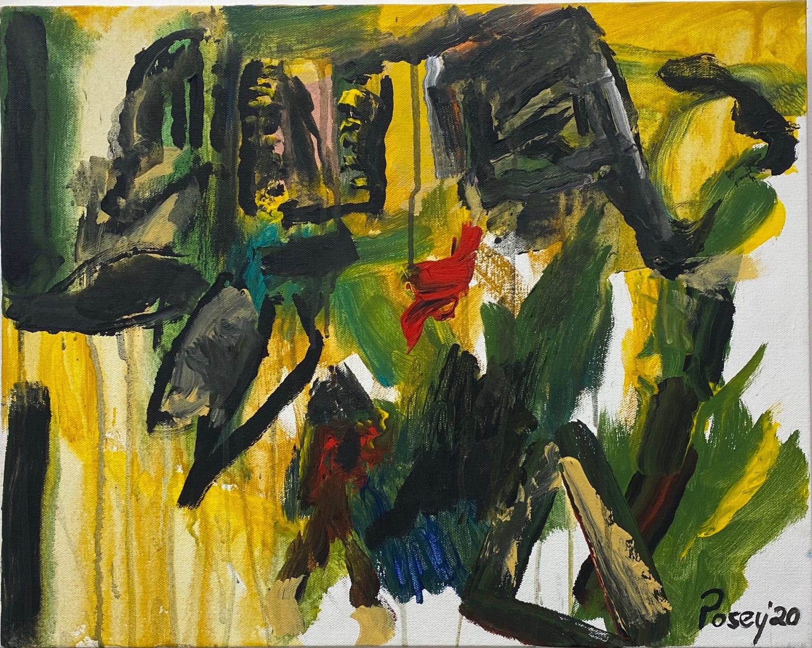 Sam Posey, Red Spat, 2020