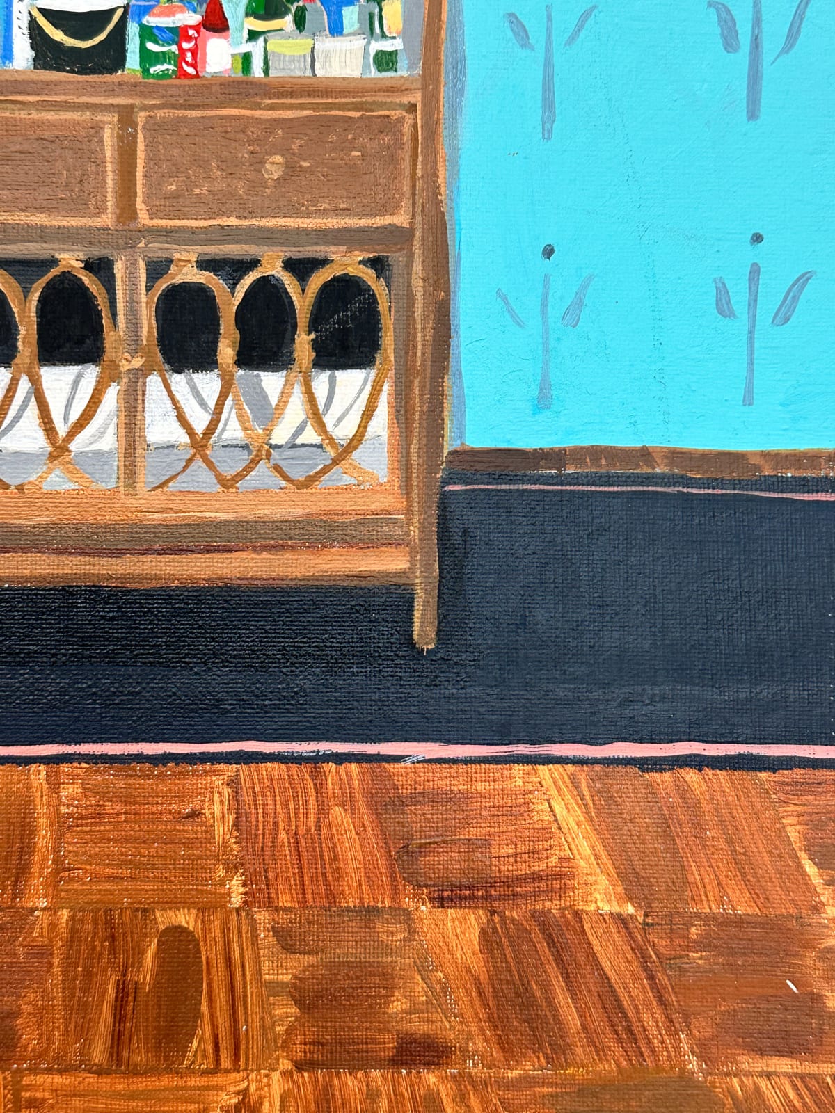 Polly Shindler, Wicker Bar, 2022