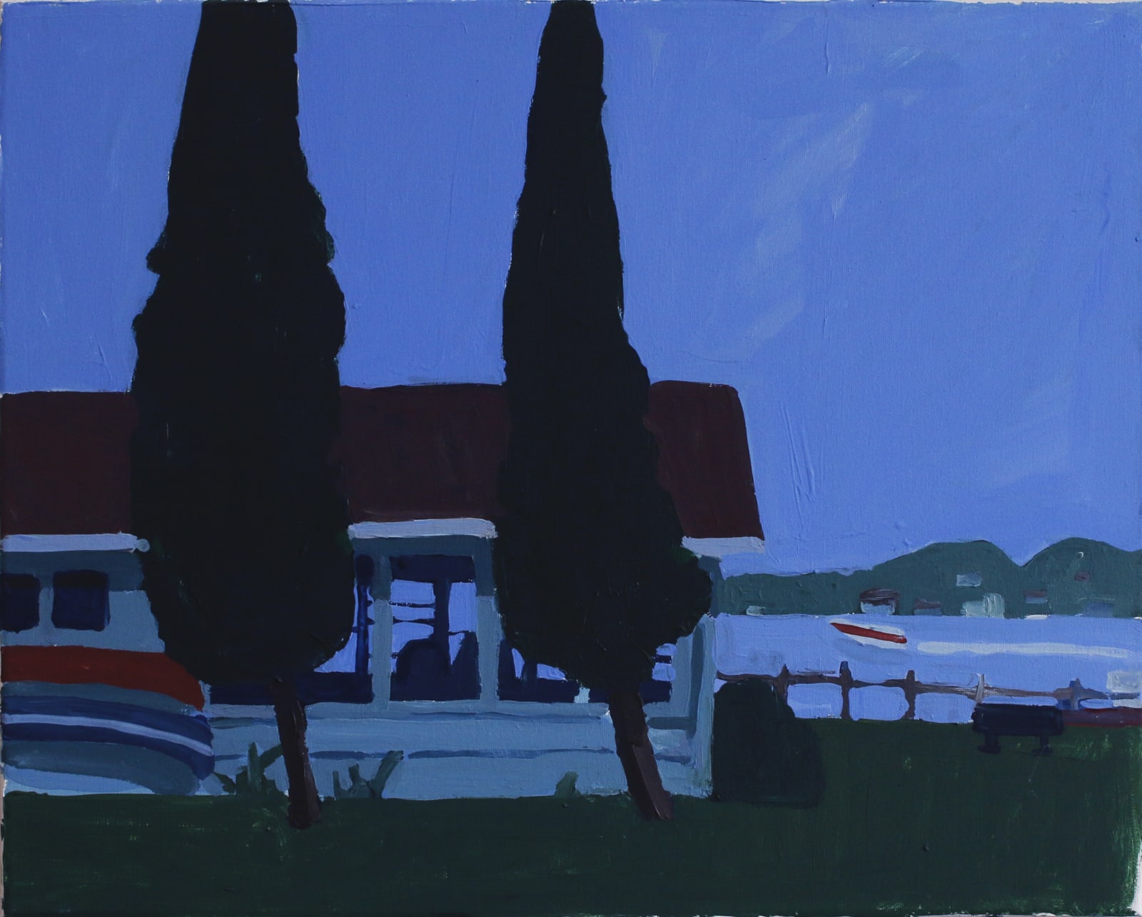 Sophie Treppendahl, Boat House in Onekama, 2019