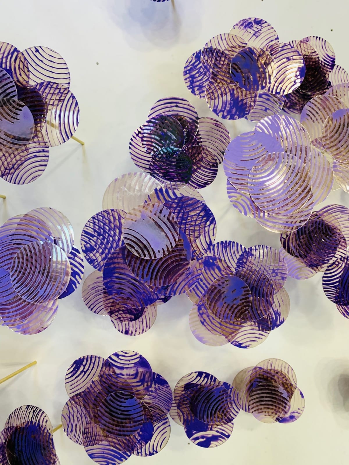 Julie Maren, Lavender Haze Silver Linings, 2024