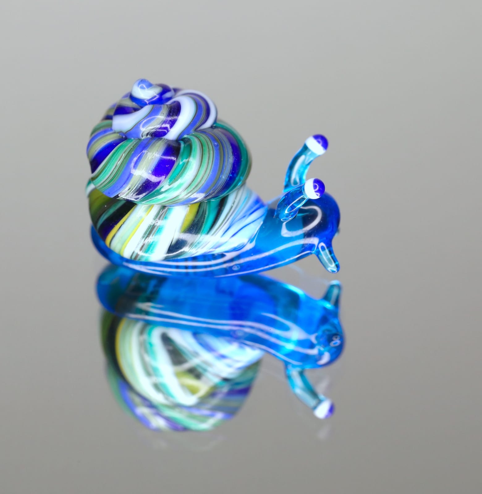 Elijah Schwartz, Blue Aqua Snail, 2020