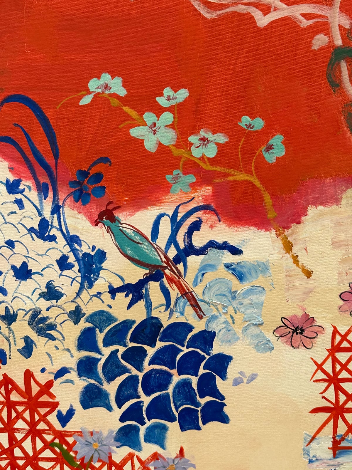 Melanie Parke, Flying Aster, 2024