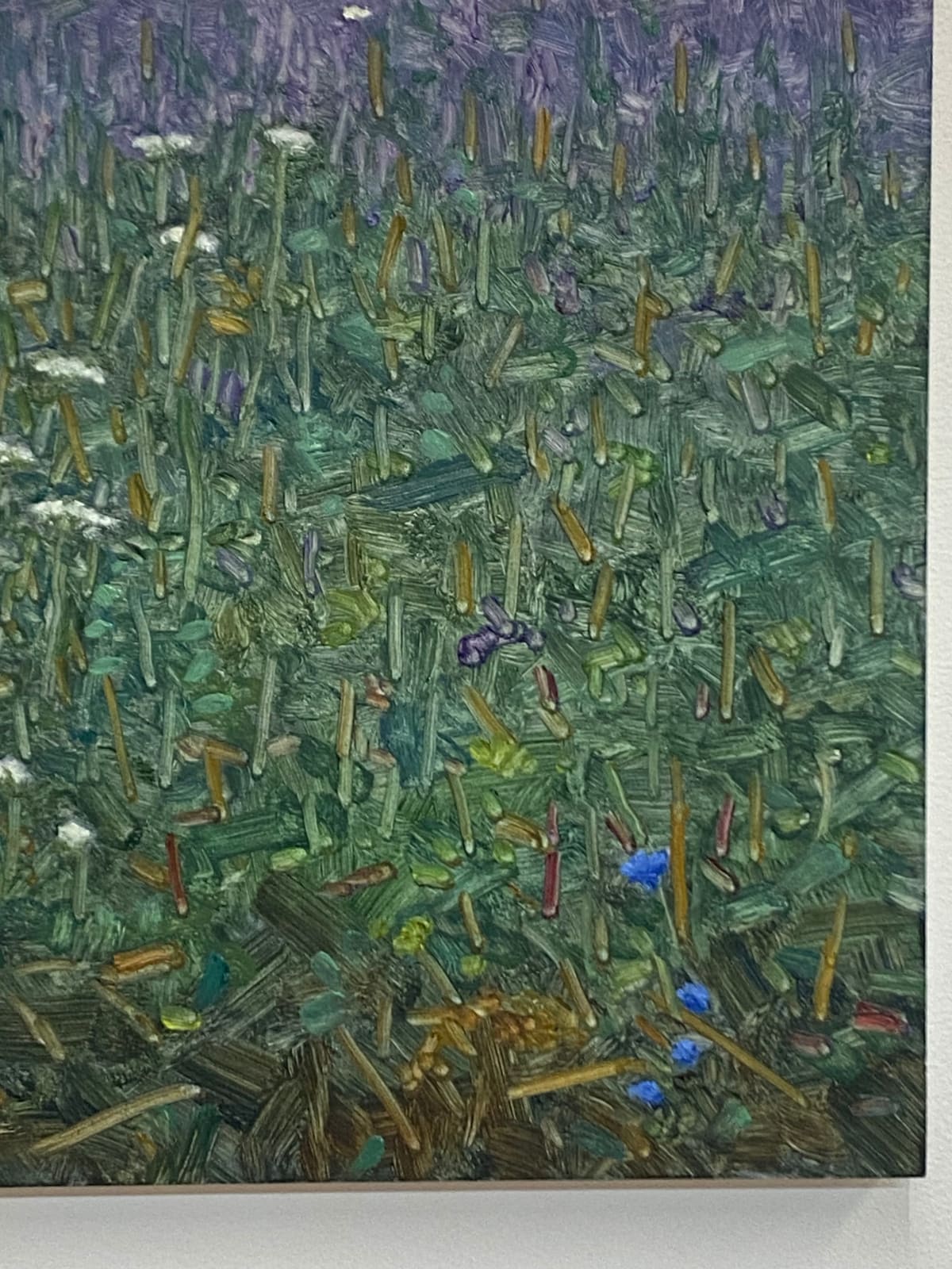 Thomas Sarrantonio, Field Painting August 3, 2022