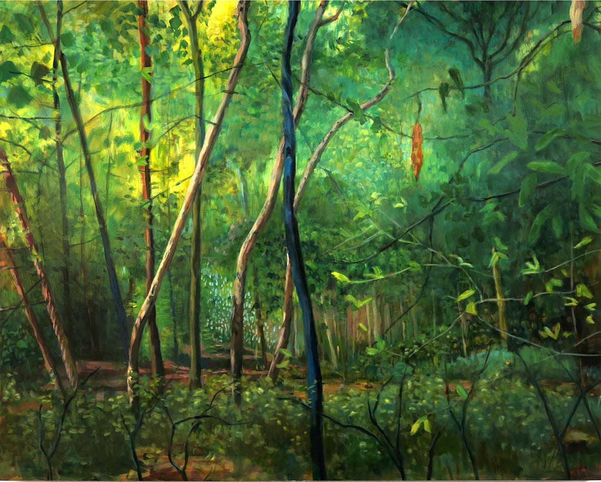 Amy Talluto, White and Golden, Lizzie Stood, 2019