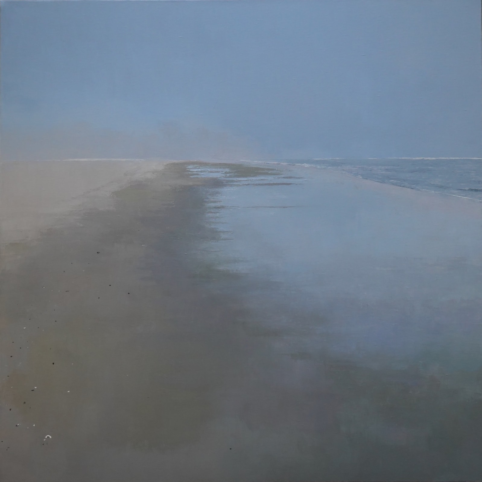 Thomas Sarrantonio, Seascape with Fog, 2022