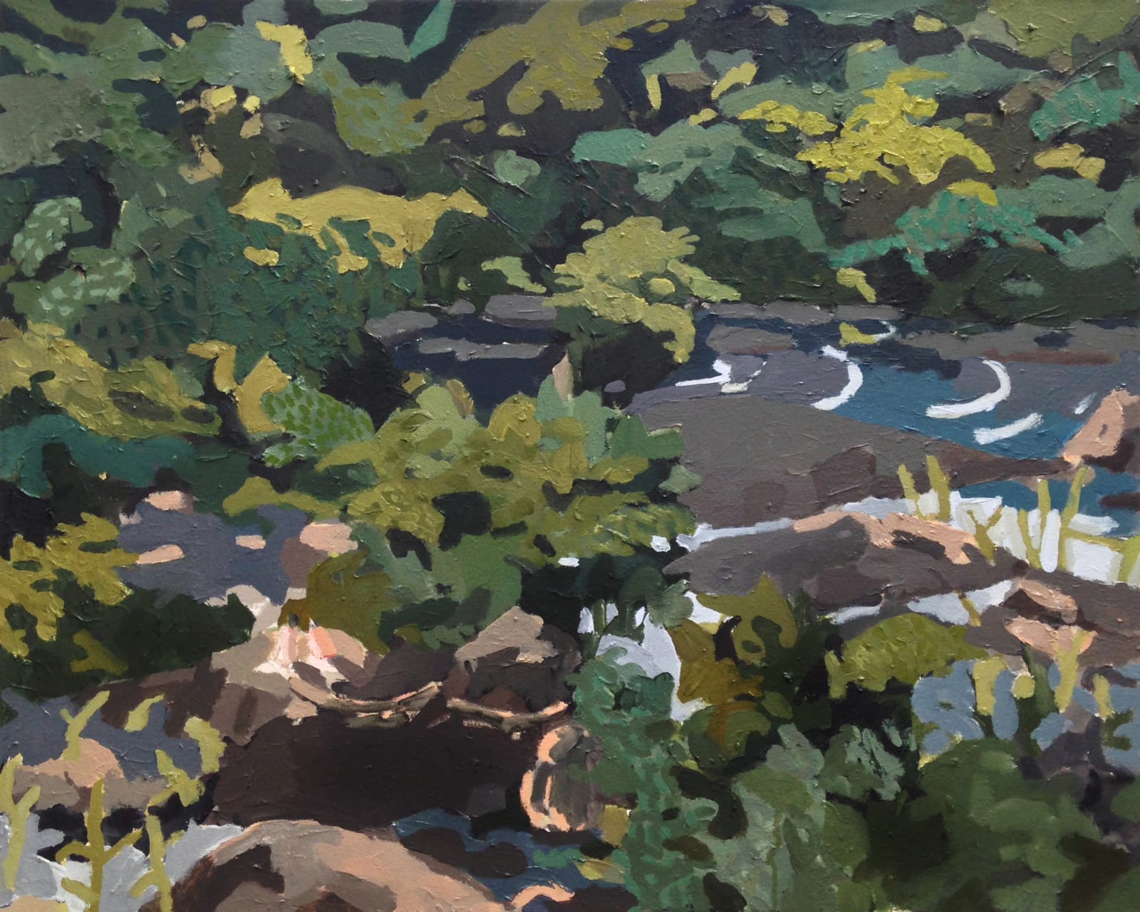 Sophie Treppendahl, Belle Isle Landscape, 2018