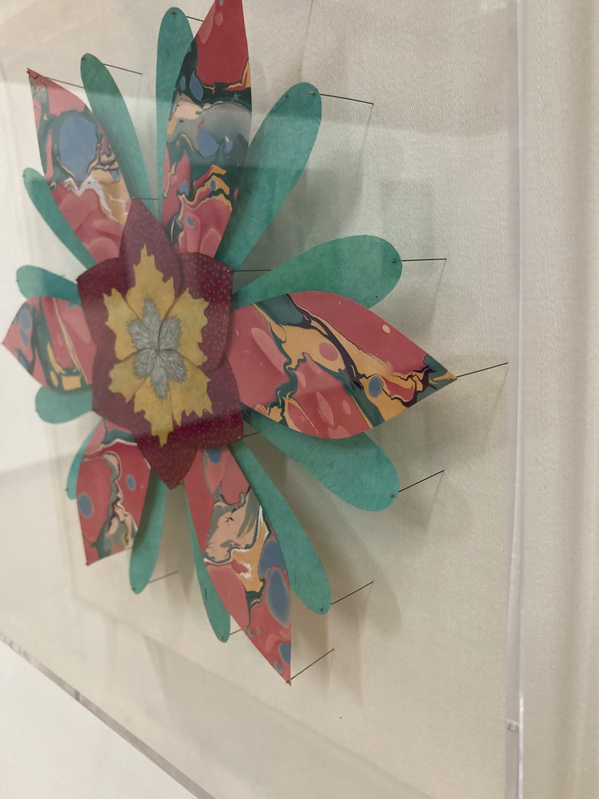 Jill Parisi, Paisleys and Thistles Star Flower, 2021