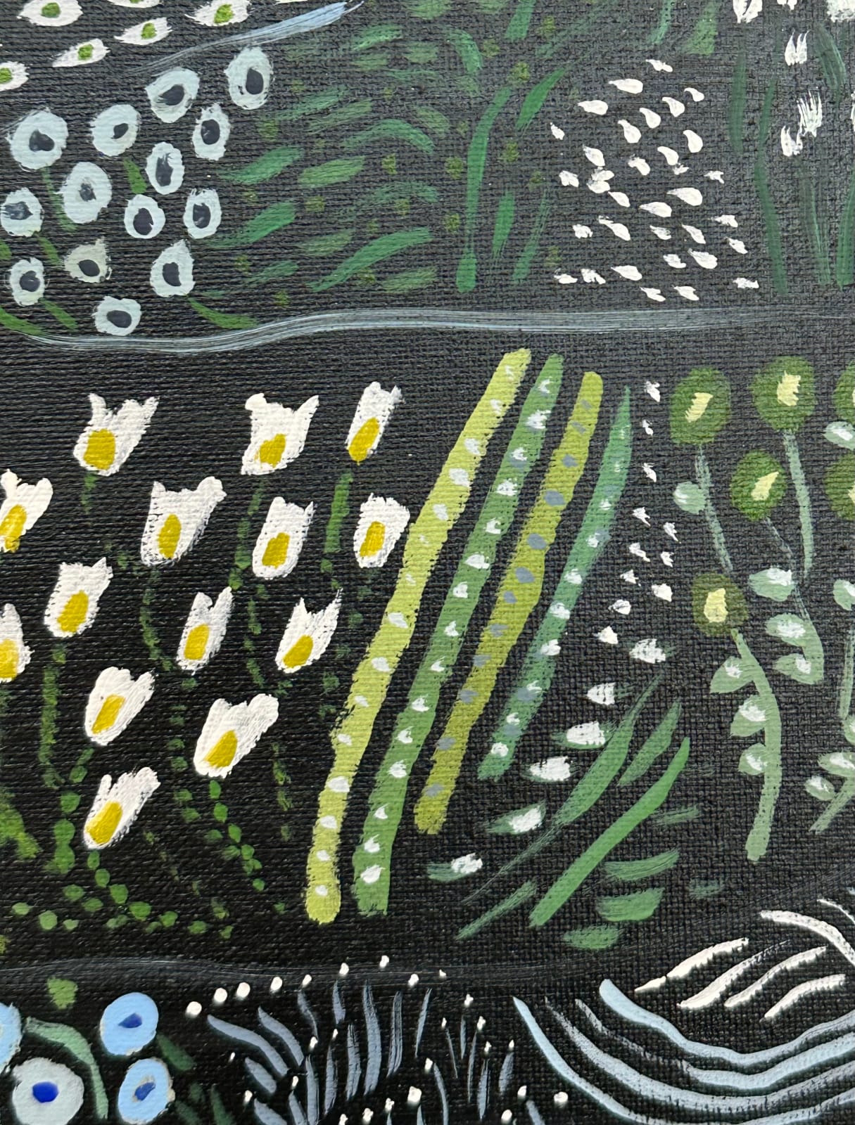 Polly Shindler, Dusk Moon Garden, 2024