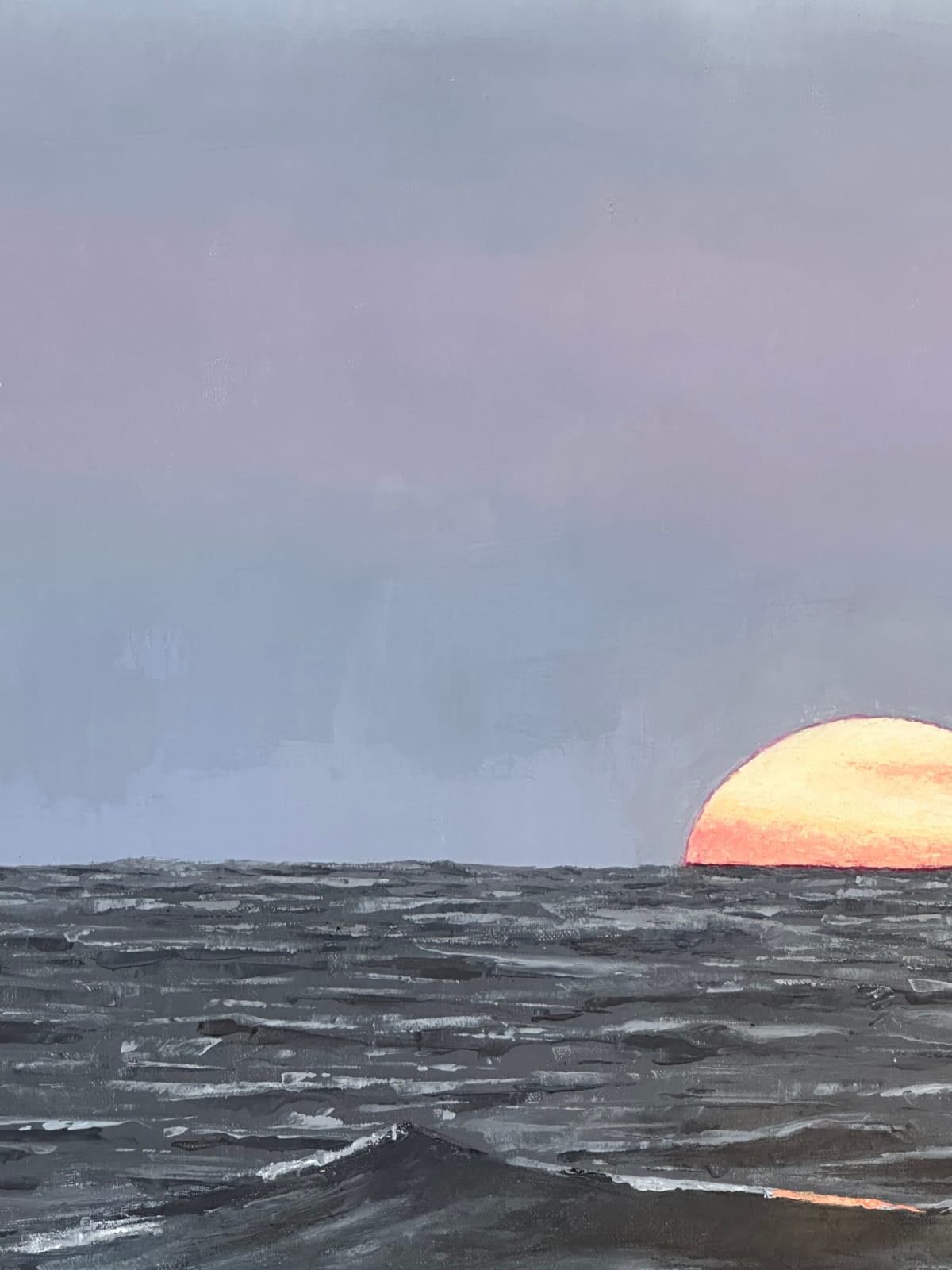 Thomas Sarrantonio, Seascape with Sunrise, 2024