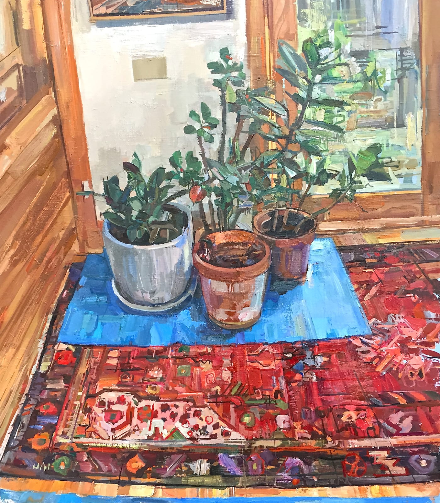 Francis Sills, Plants Inside for Winter, 2015