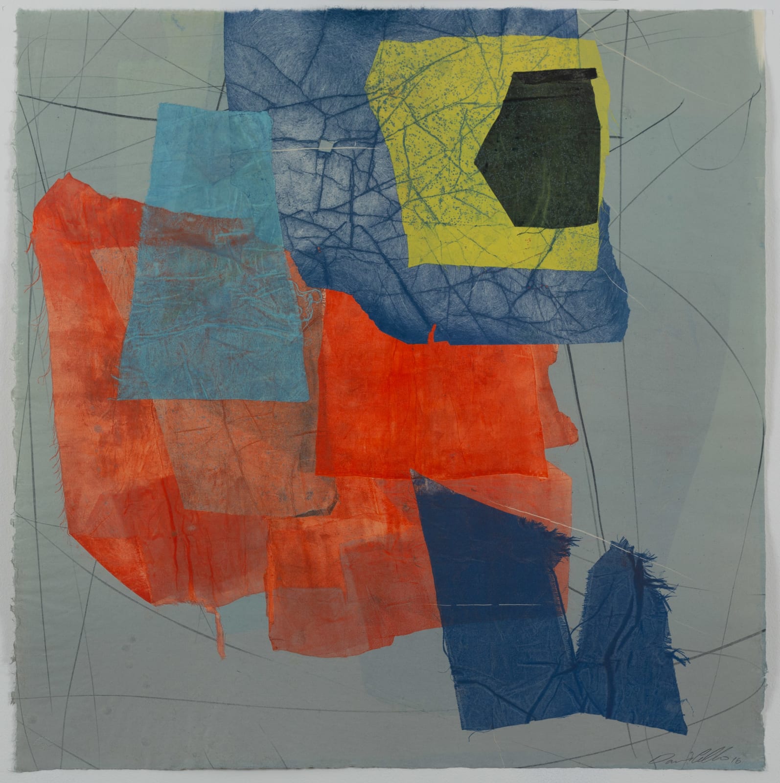David Collins, Silk and Stone 8, 2016