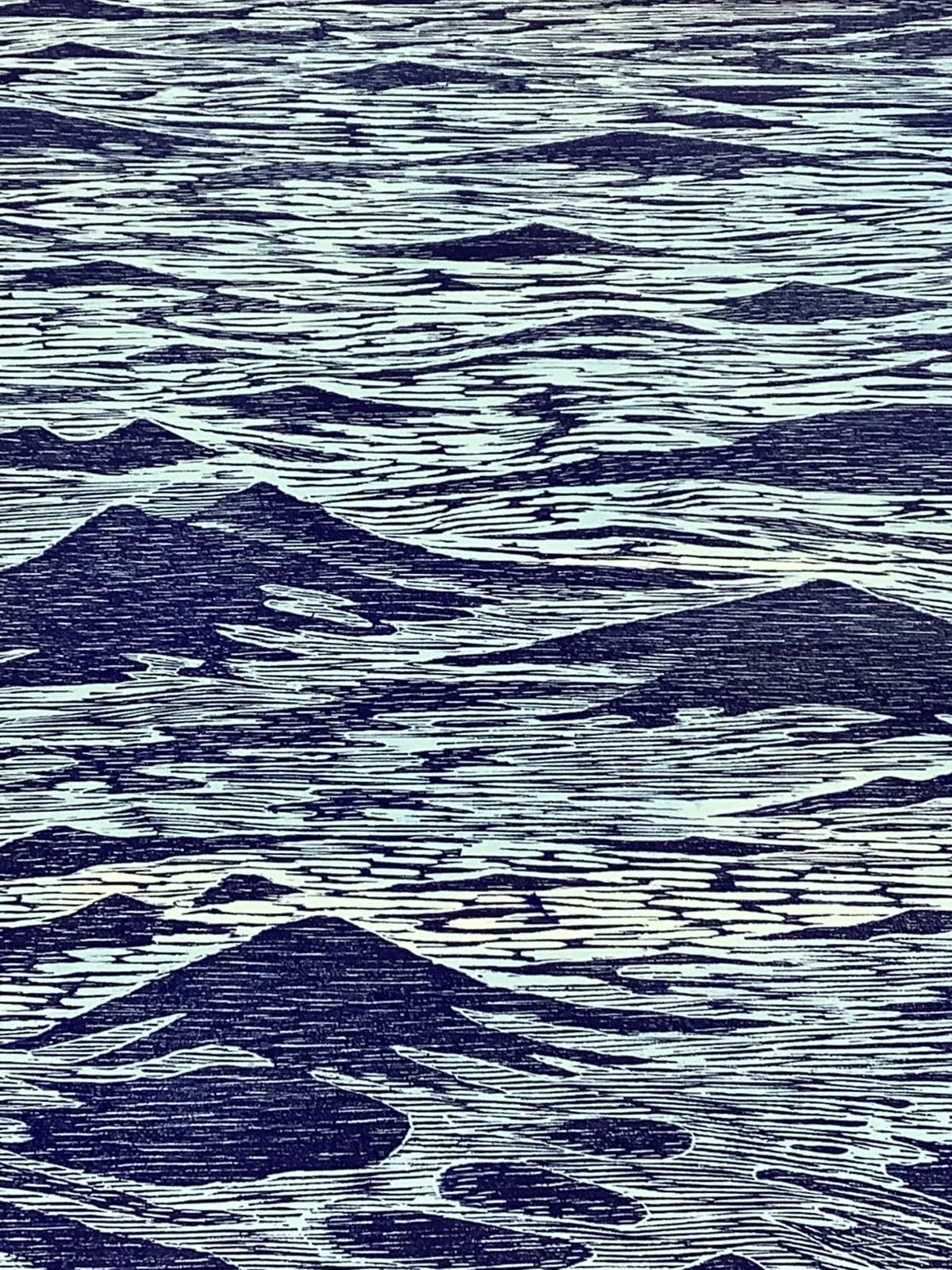 Eve Stockton, Seascape Diptych 19, 2019