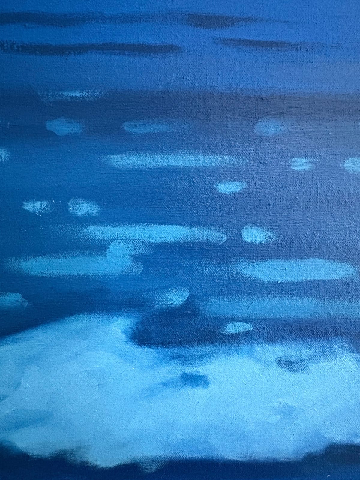 Laura Barr, Moonlit Surfer, 2023