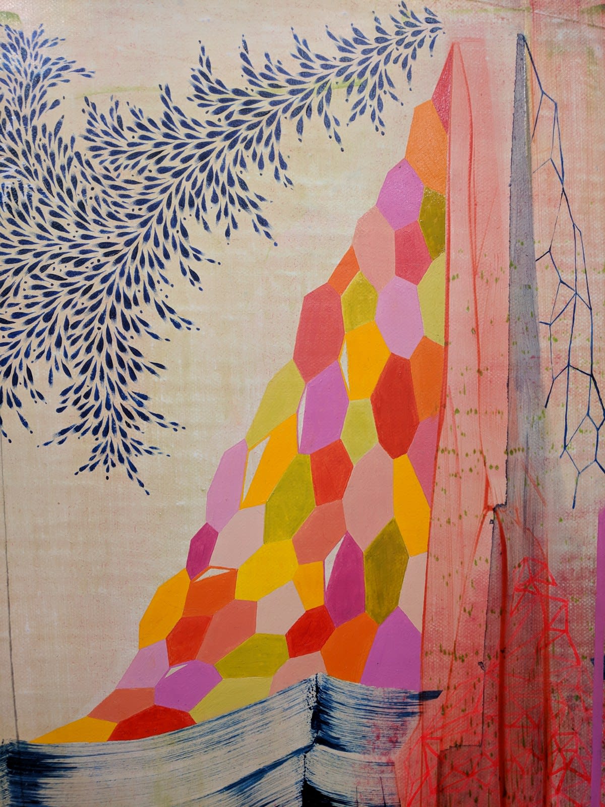 Gabe Brown, Neon Mountain, 2018