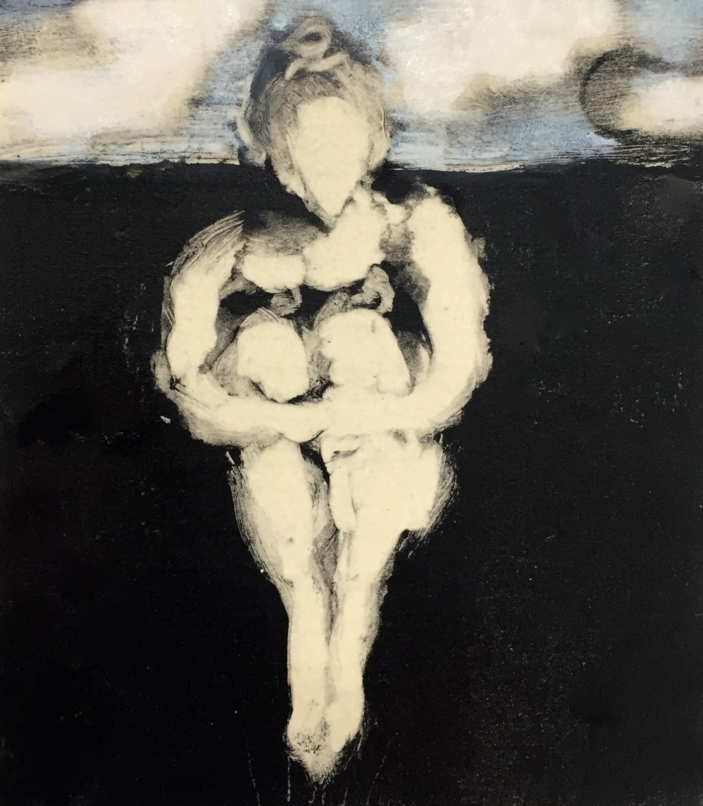 David Konigsberg, Girl at the Beach, 2020