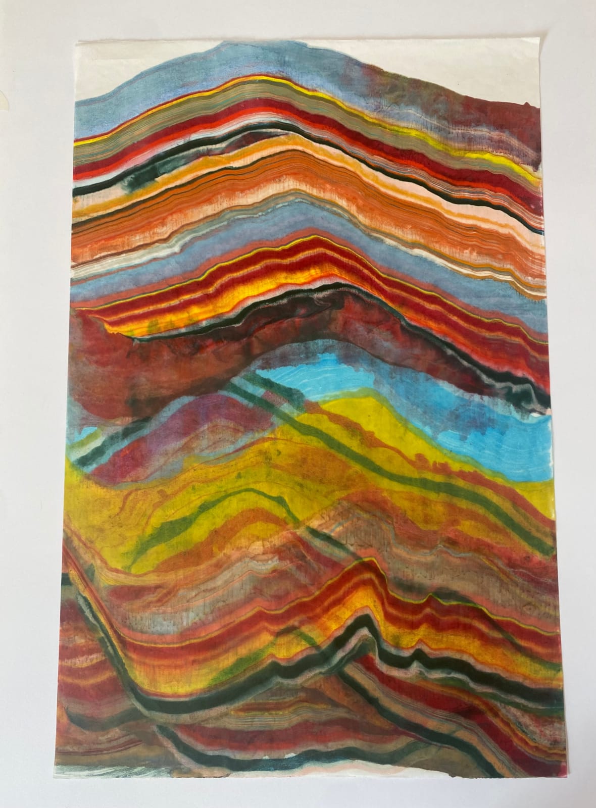 Laura Moriarty, Talking to Rocks 15, 2021