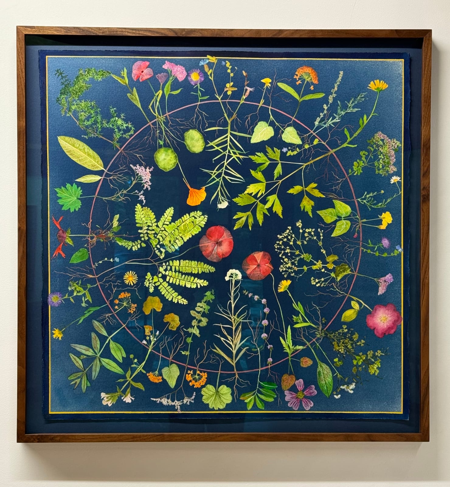 Julia Whitney Barnes, Planting Utopia (Circle of Life), 2022-'24