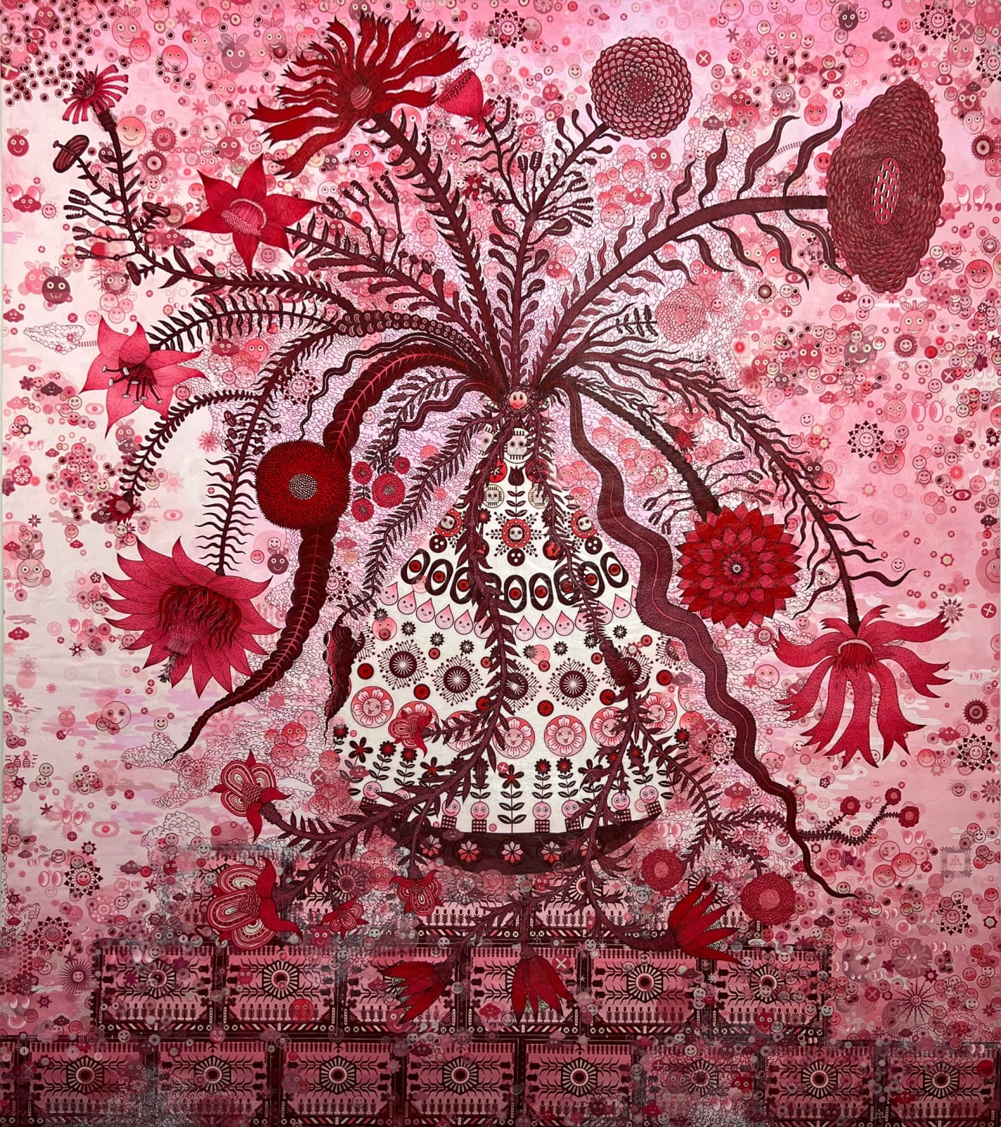 Peter Hamlin, Flower Machine, 2023
