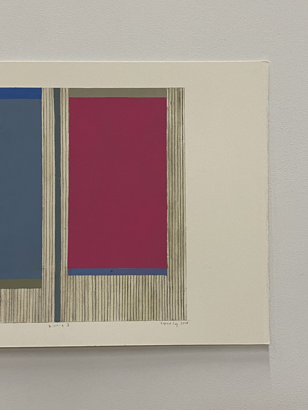 Elizabeth Gourlay (estate), Zinnia 3, 2020