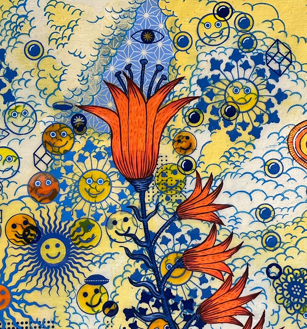 Peter Hamlin, Transmission Flower, 2022