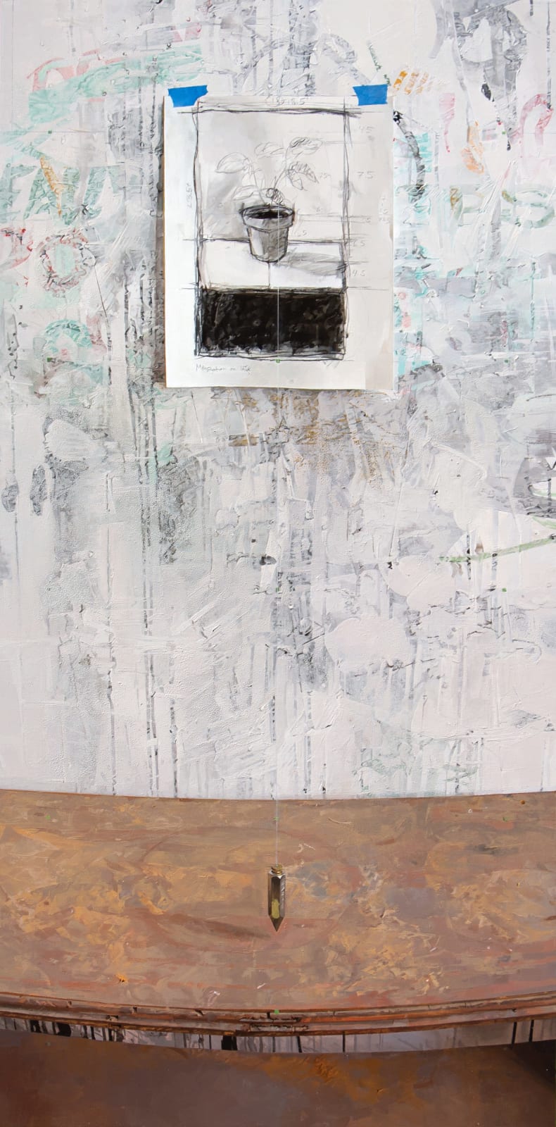 Brett Eberhardt, Elly's Drawing (Meditation on Life), 2021