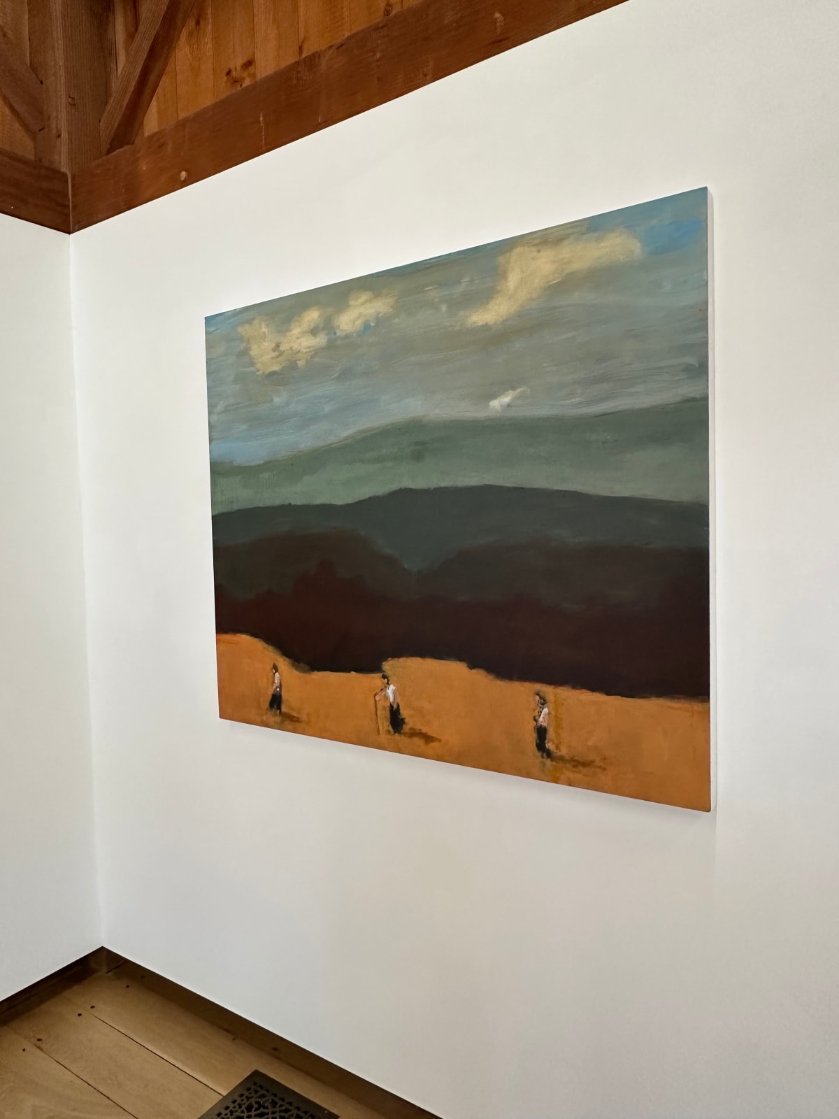 David Konigsberg, Three Walkers, 2024