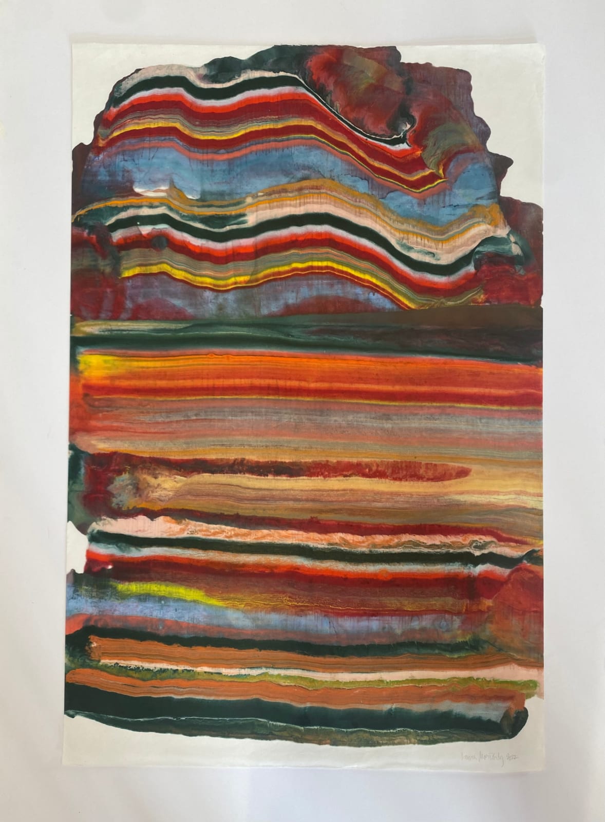 Laura Moriarty, Talking to Rocks 14, 2021