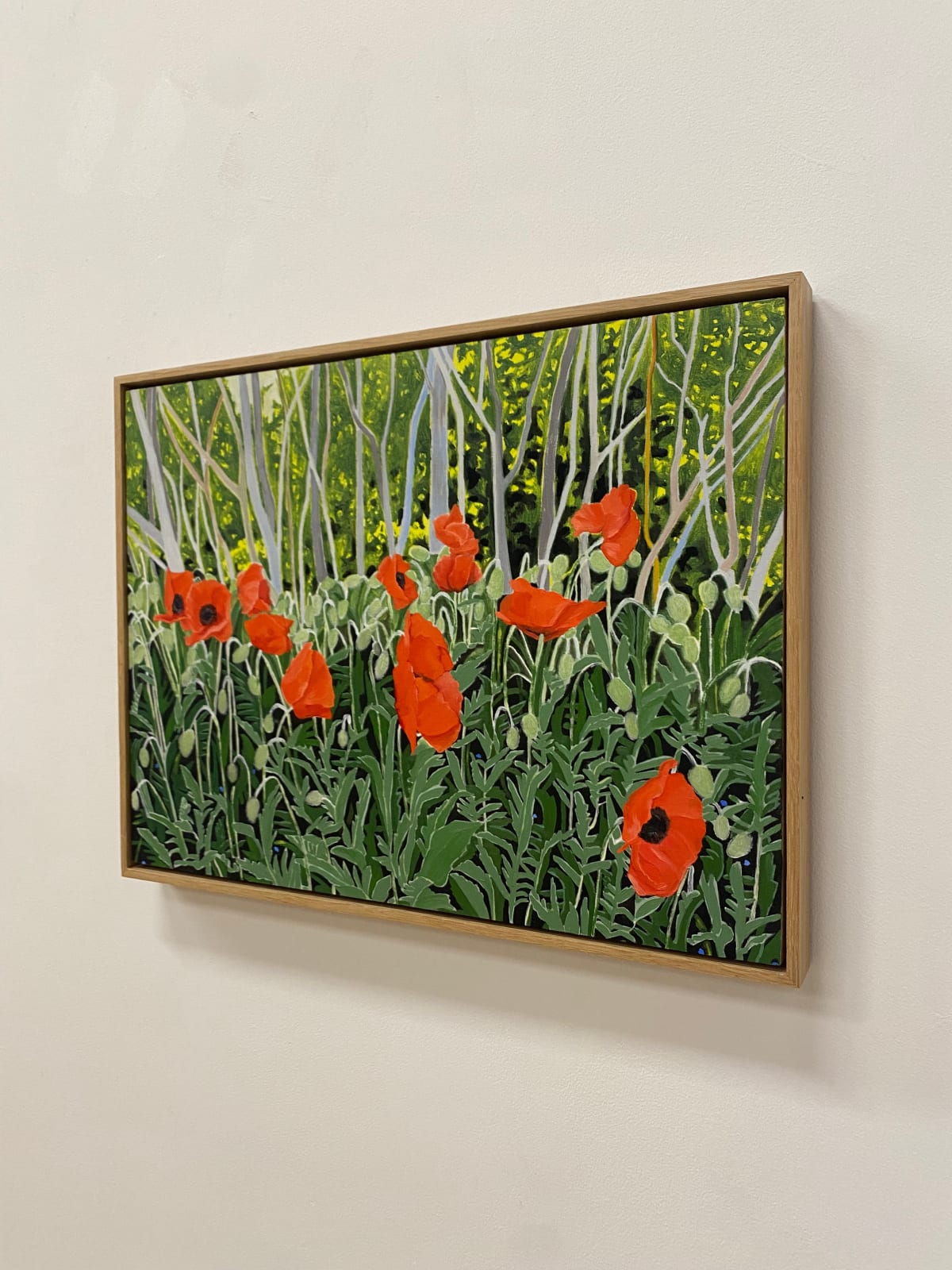Amanda Acker, Post Office Poppies, 2021