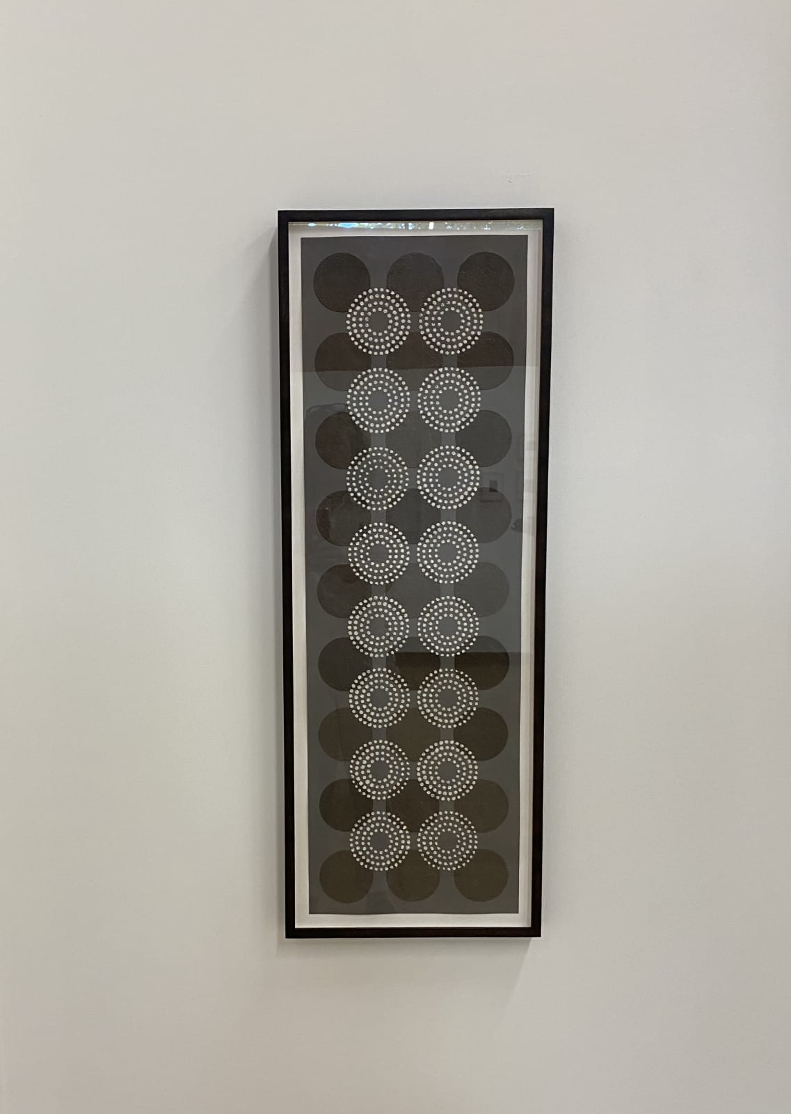 Eleanor White, Untitled (Black/White Dots), 2017