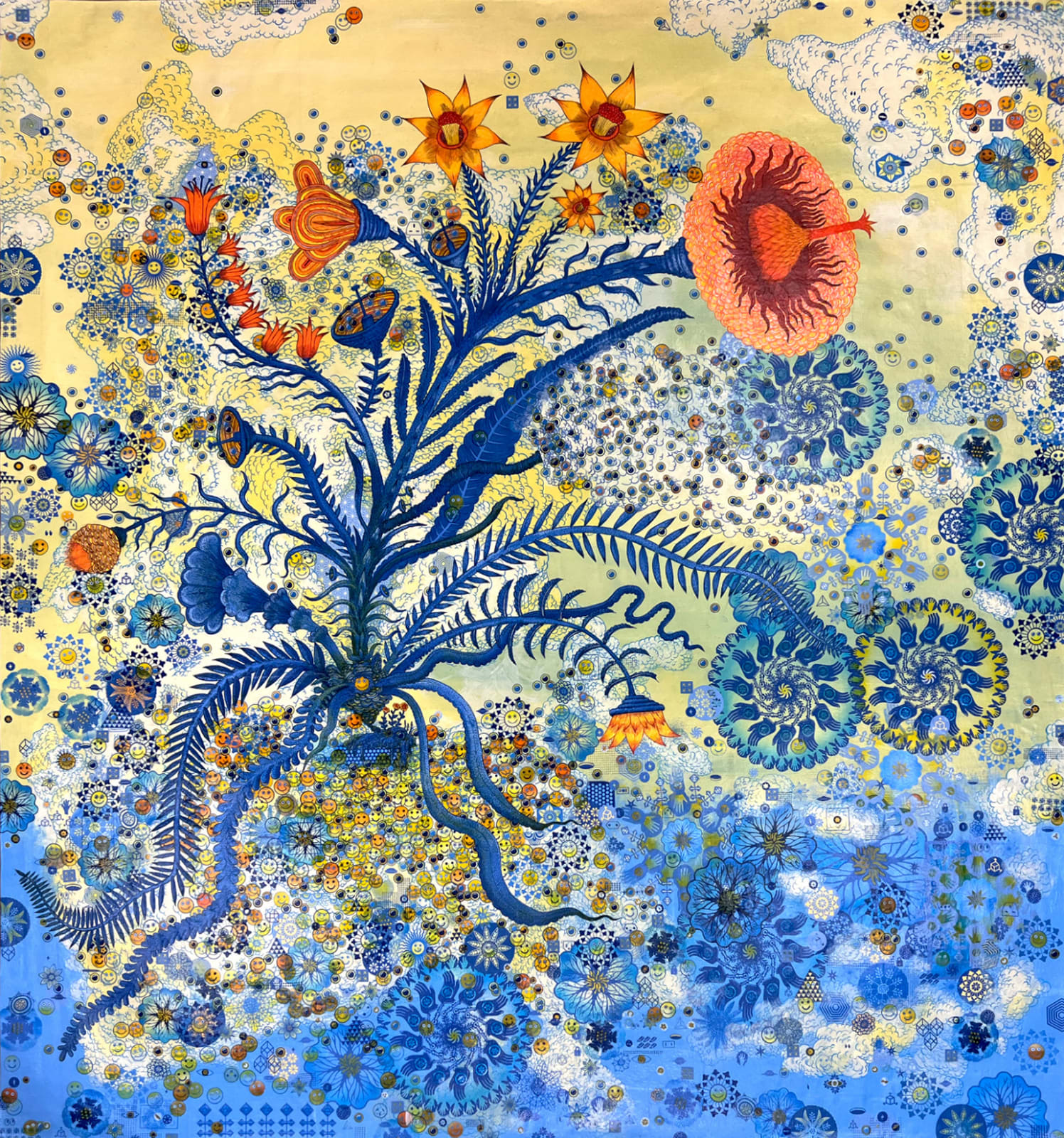 Peter Hamlin, Transmission Flower, 2022