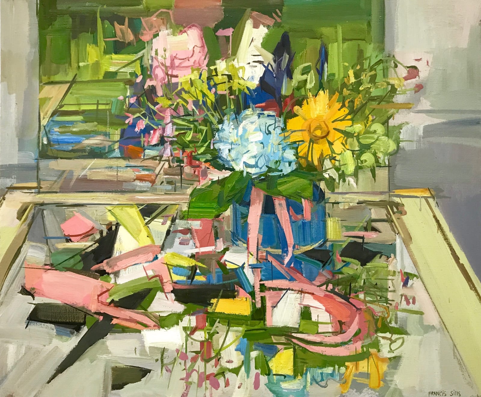 Francis Sills, Floral Still Life II, 2017