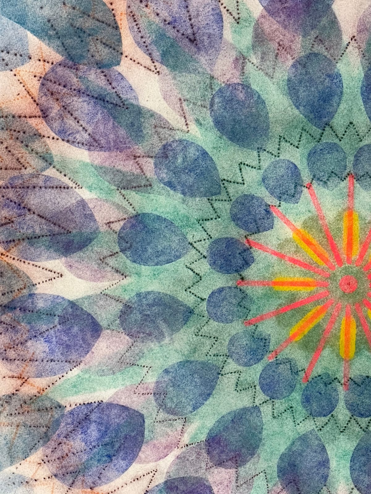 Mary Judge, Watermill Pinwheel W06, 2023