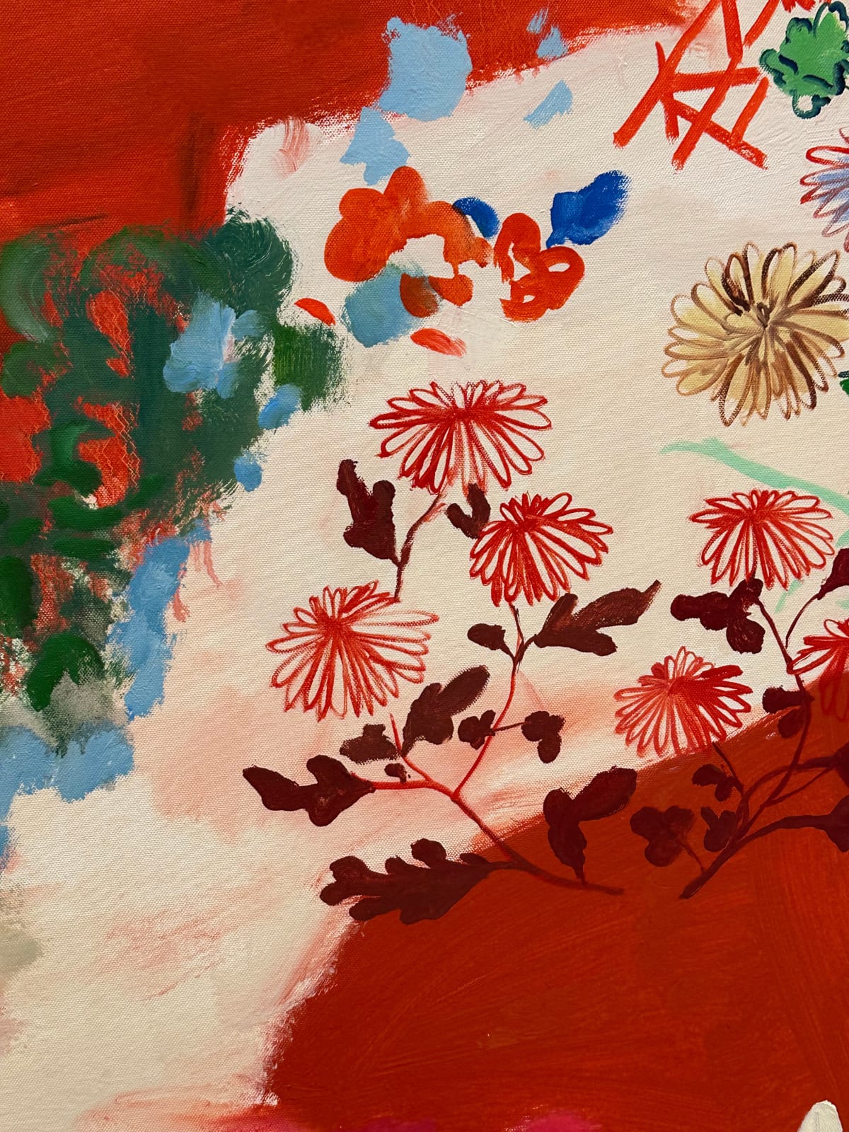 Melanie Parke, Flying Aster, 2024