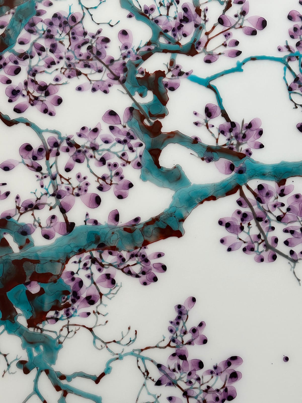 Jackie Battenfield, Aria (turquoise), 2023