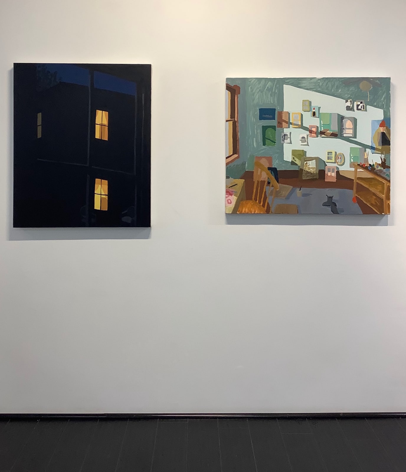 Sophie Treppendahl, Night Window, 27th Street, 2020
