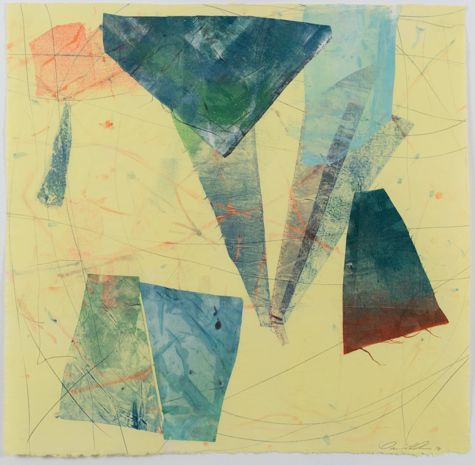 David Collins, Silk and Stone 19, 2016