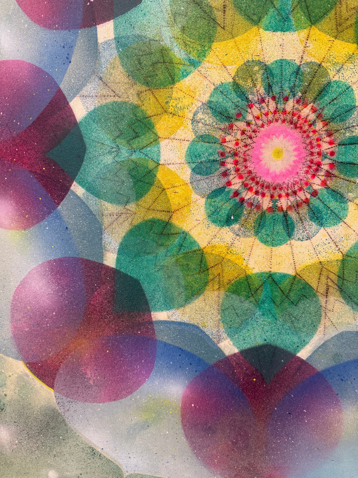 Mary Judge, Kaleidoscope Pop Green Blend, 2025