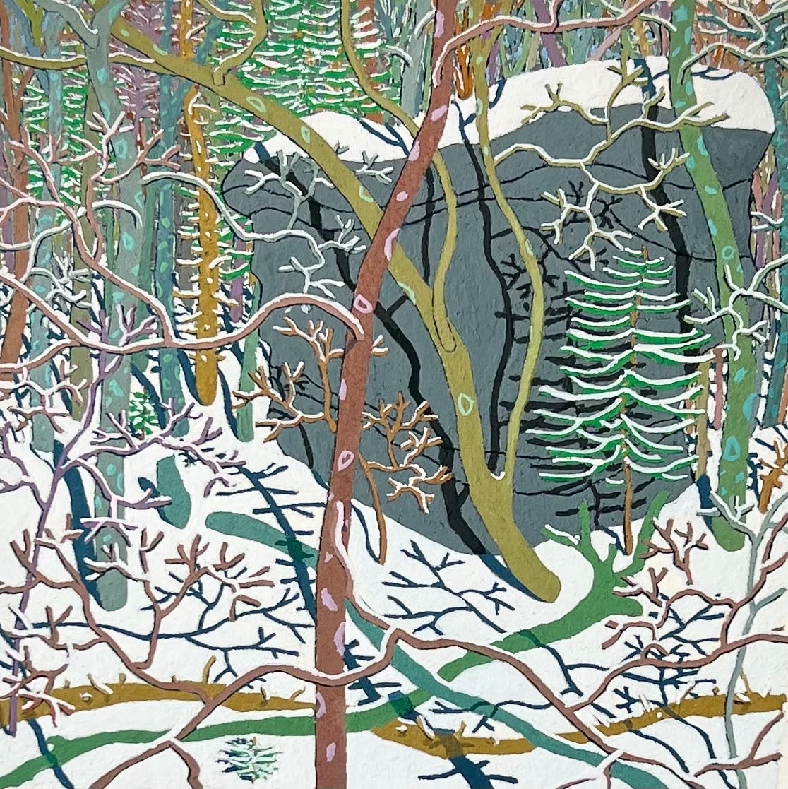 Gregory Hennen, After A Snow Storm Wyatt Mt., 2022