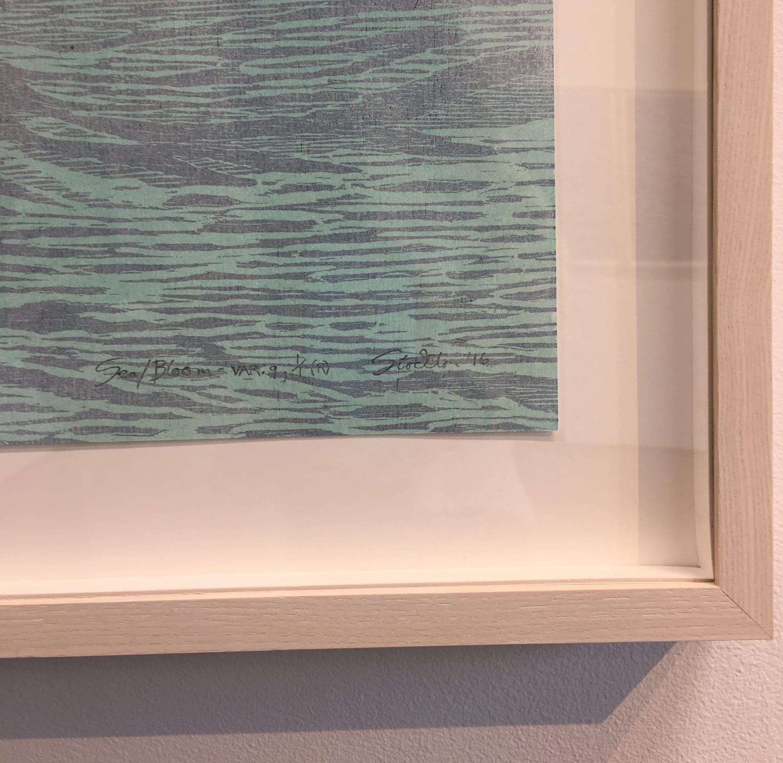Eve Stockton, Sea/Bloom variation 9, 2016