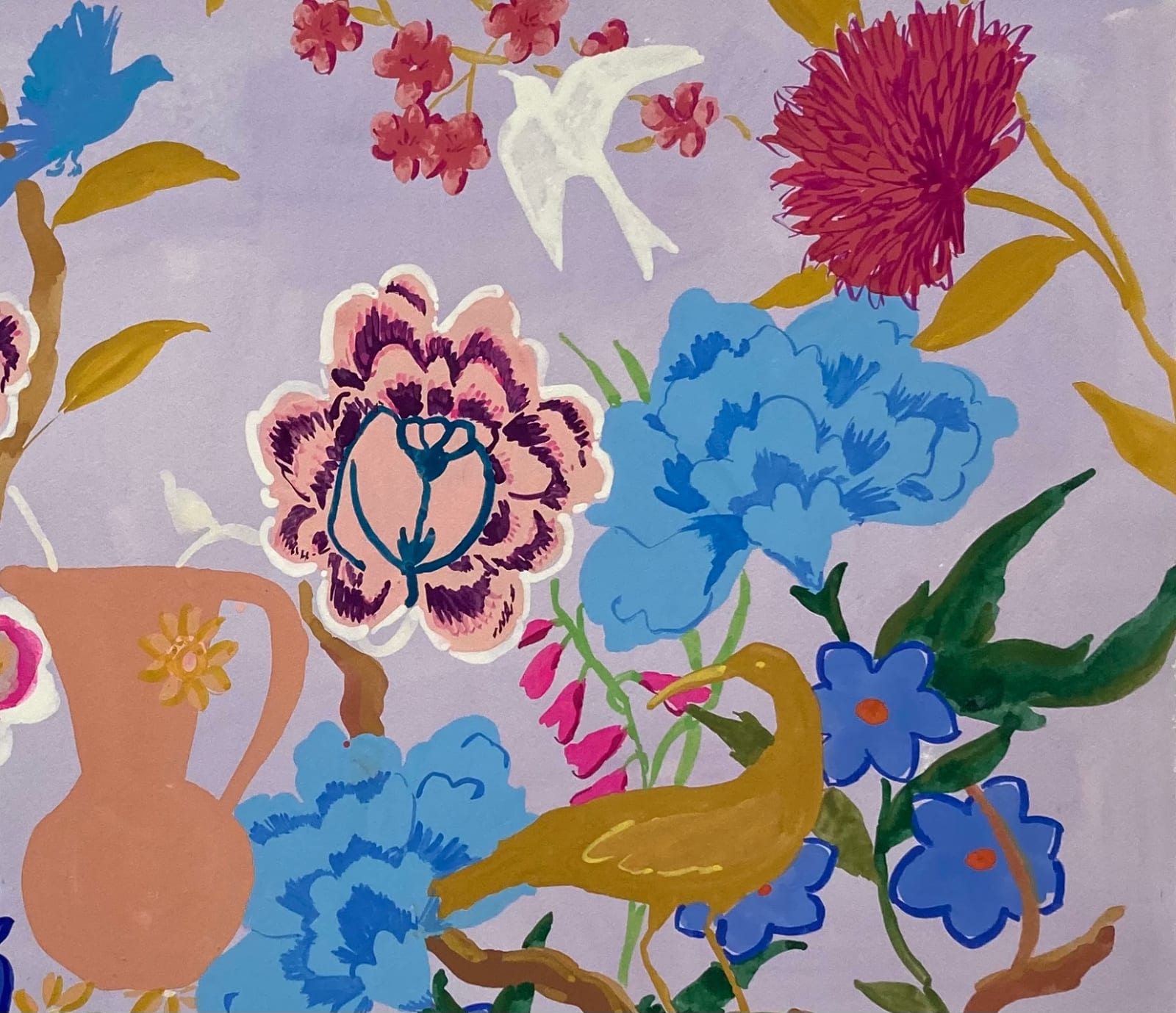 Melanie Parke, Blue Amber, 2021