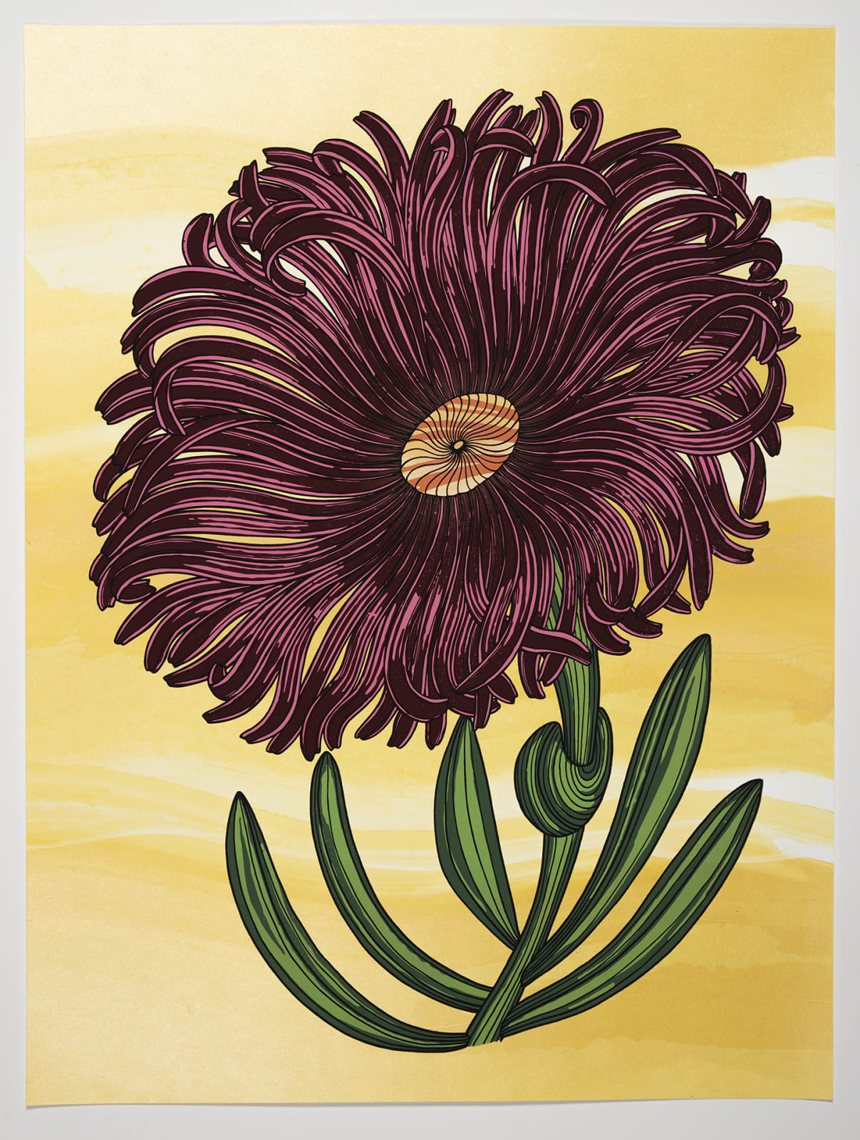 Nancy Blum, Red Bloom, 2021