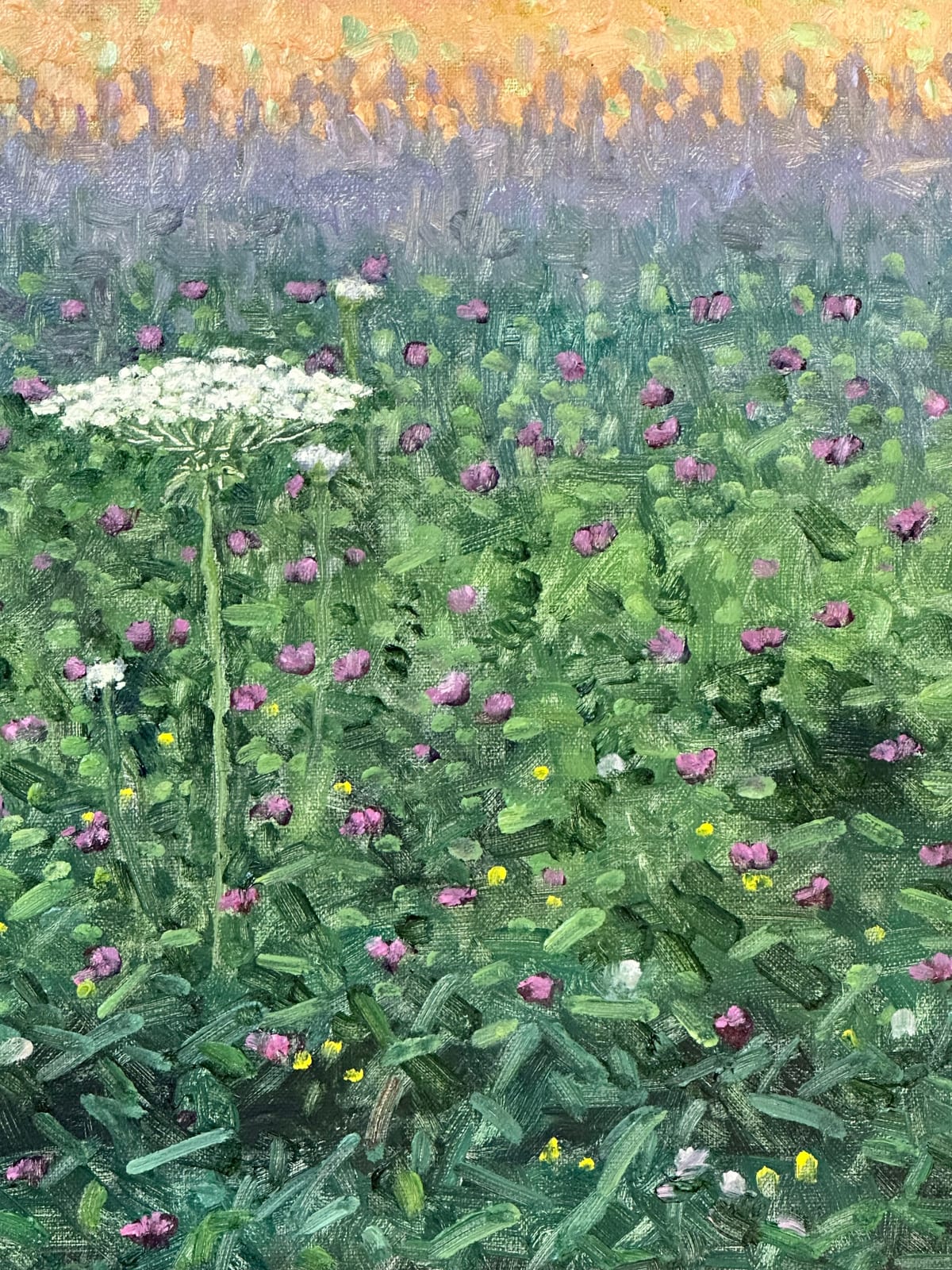 Thomas Sarrantonio, Field Painting August 9, 2023