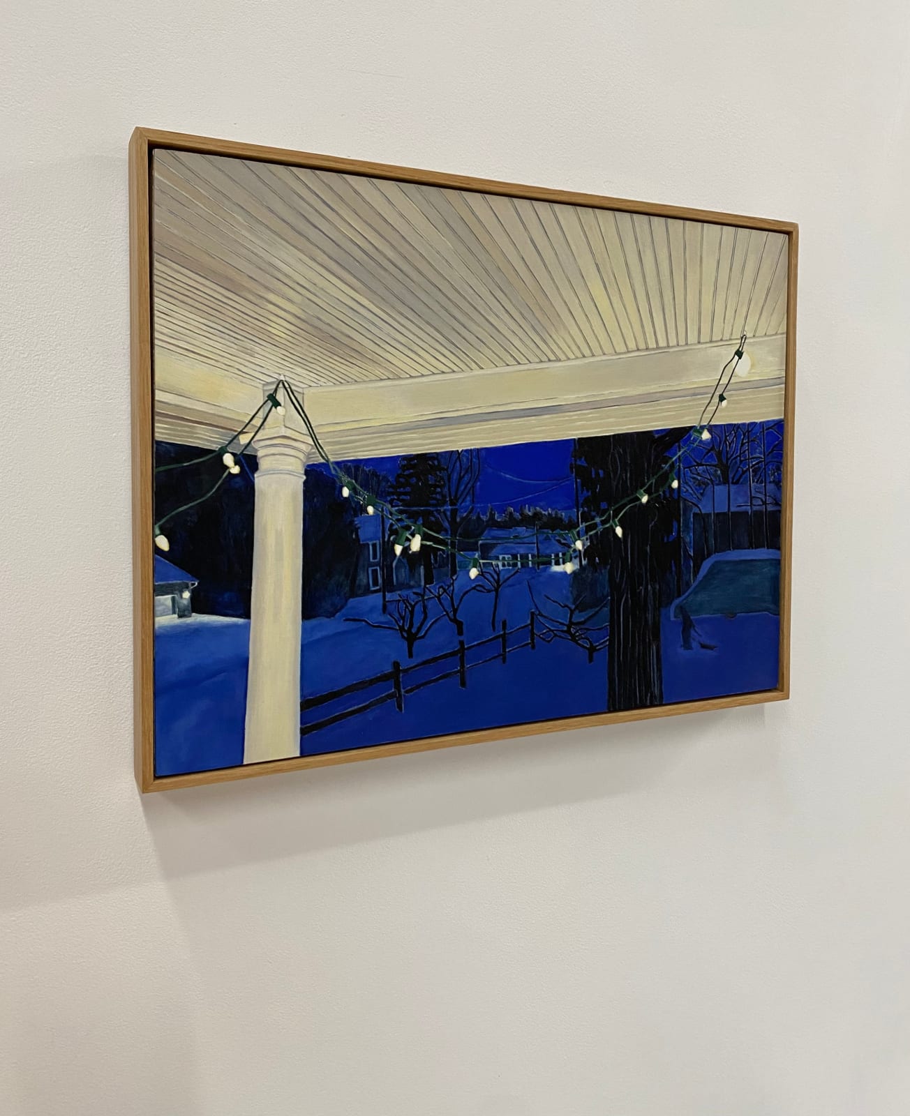 Amanda Acker, Winter Porch, 2022