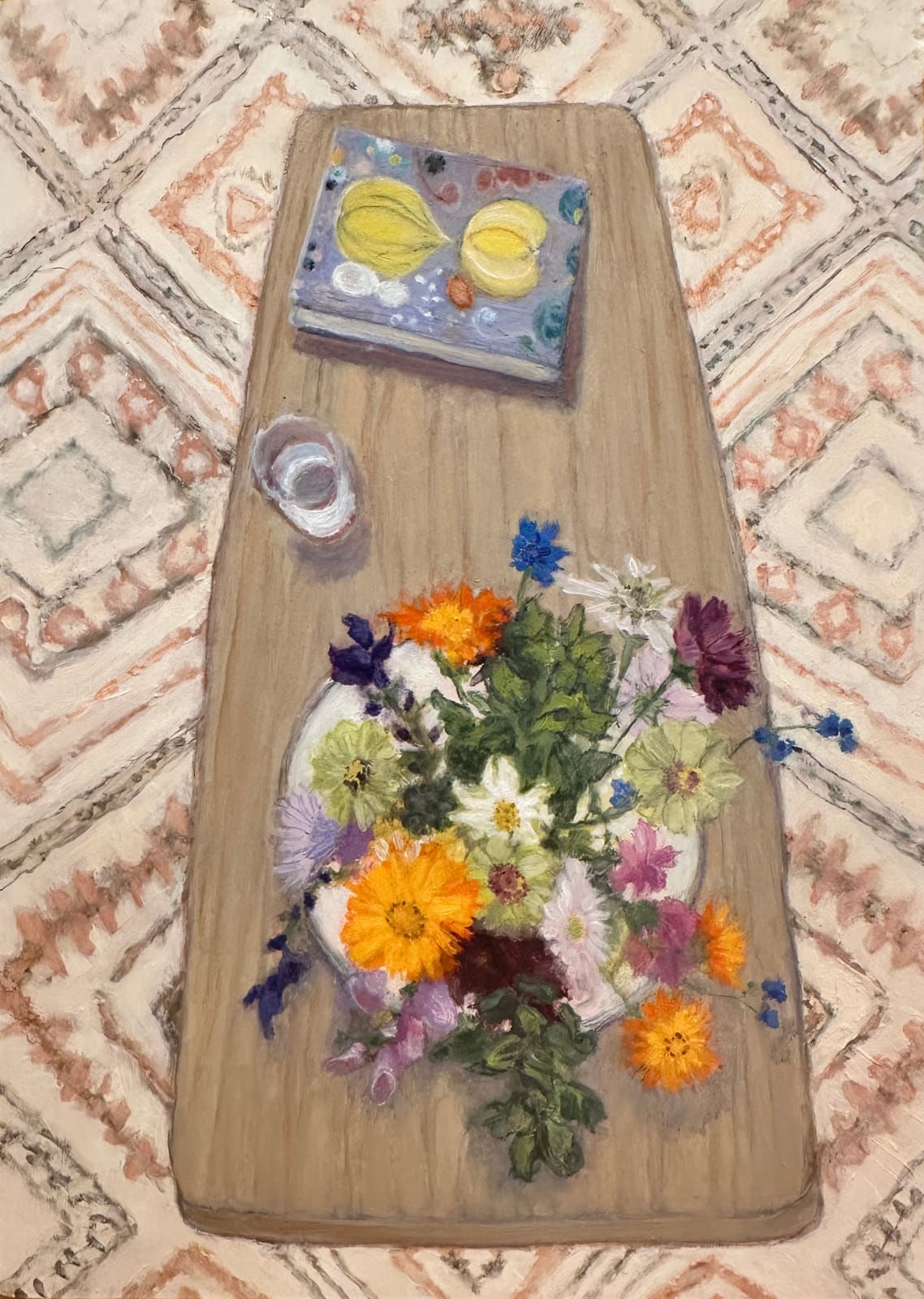Sally Maca, Flowers for Hilma, 2024