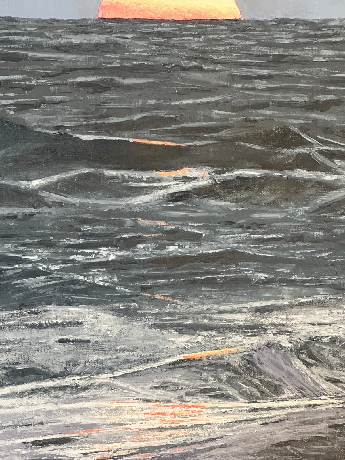 Thomas Sarrantonio, Seascape with Sunrise, 2024