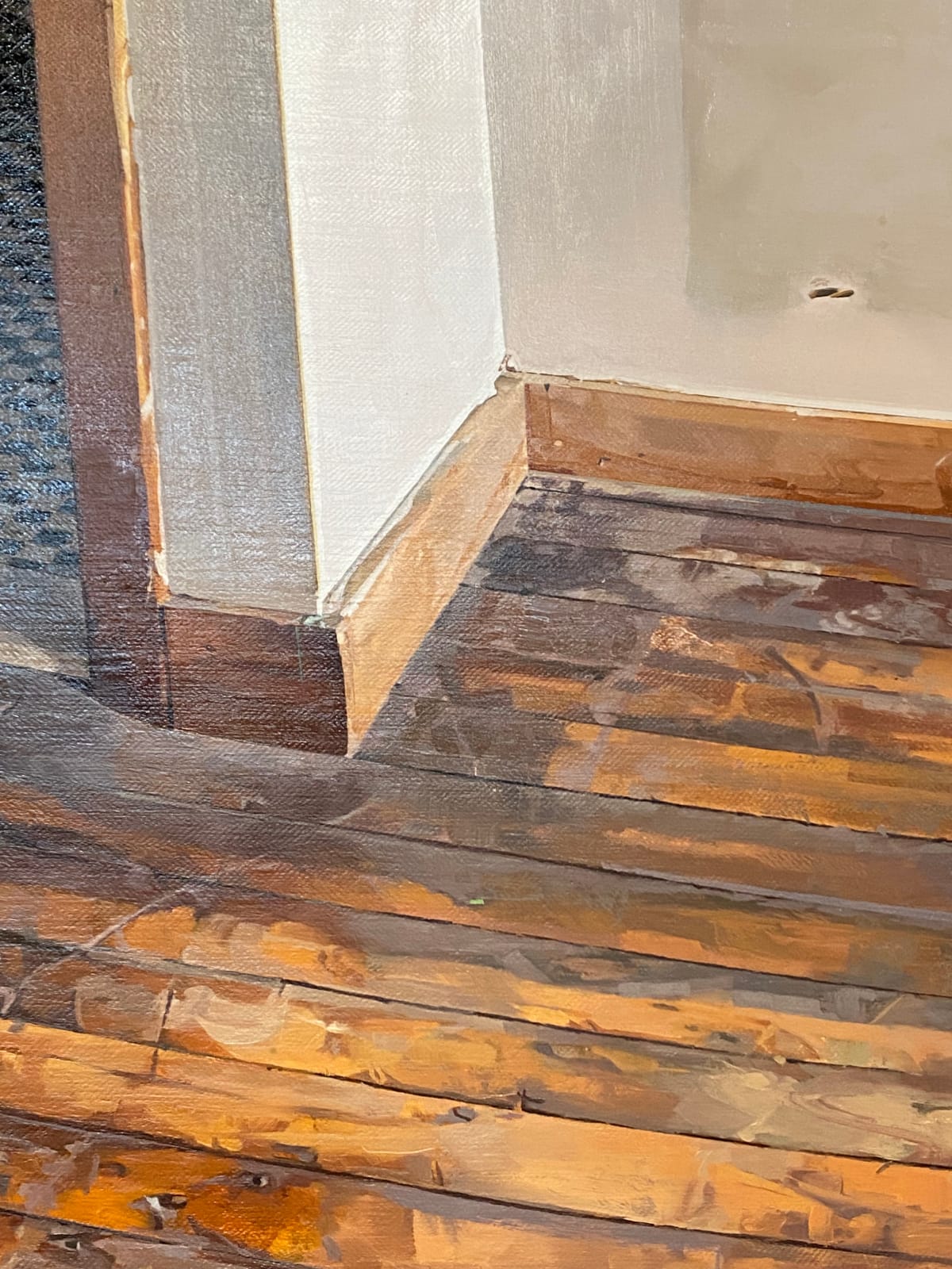 Brett Eberhardt, Studio Corner and Floor, 2018-'20