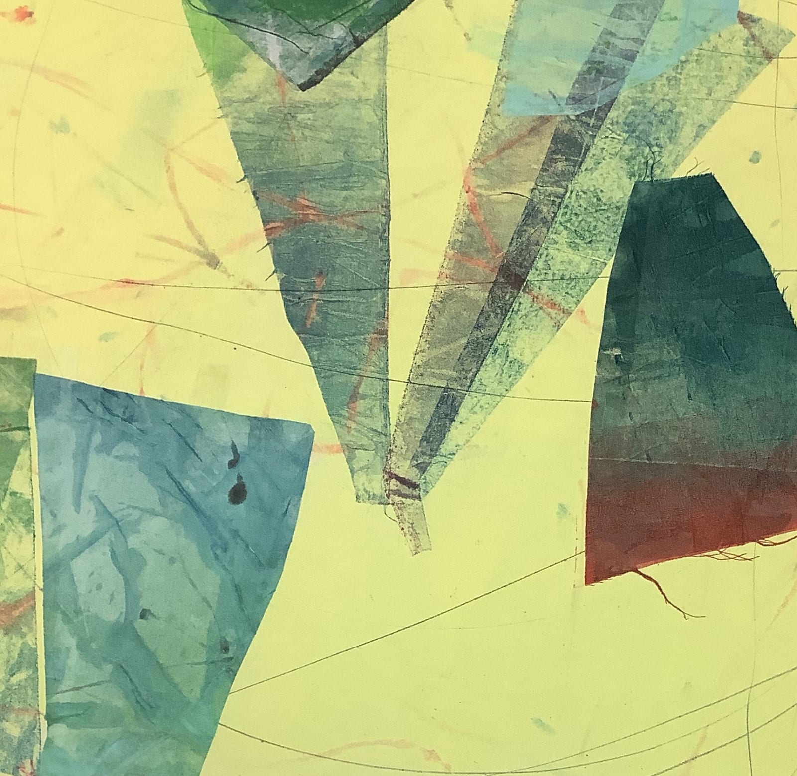 David Collins, Silk and Stone 19, 2016